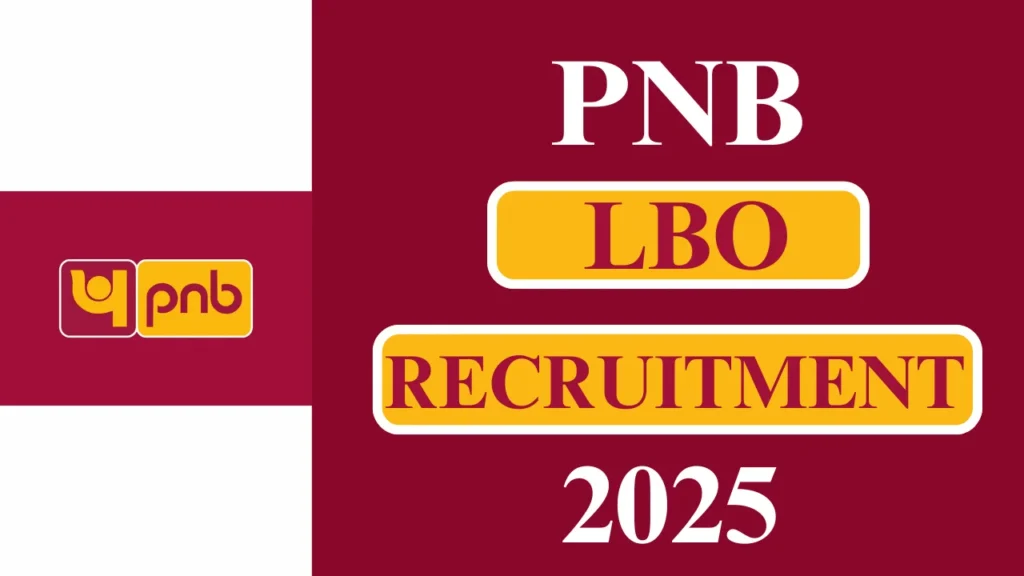 PNB LBO RECRUITMENT 2025