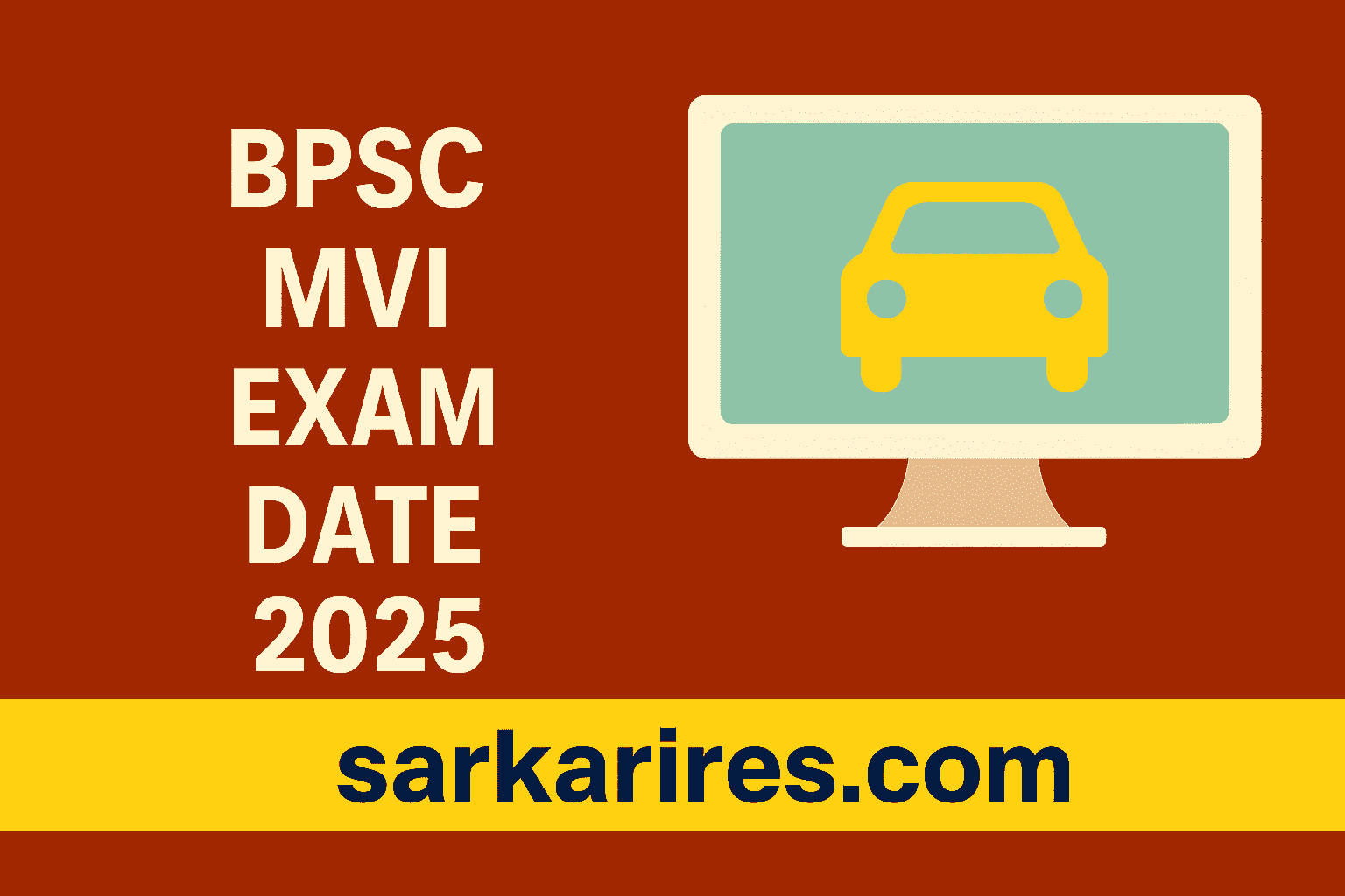 BPSC MVI Exam Date 2025 – Check Exam Schedule