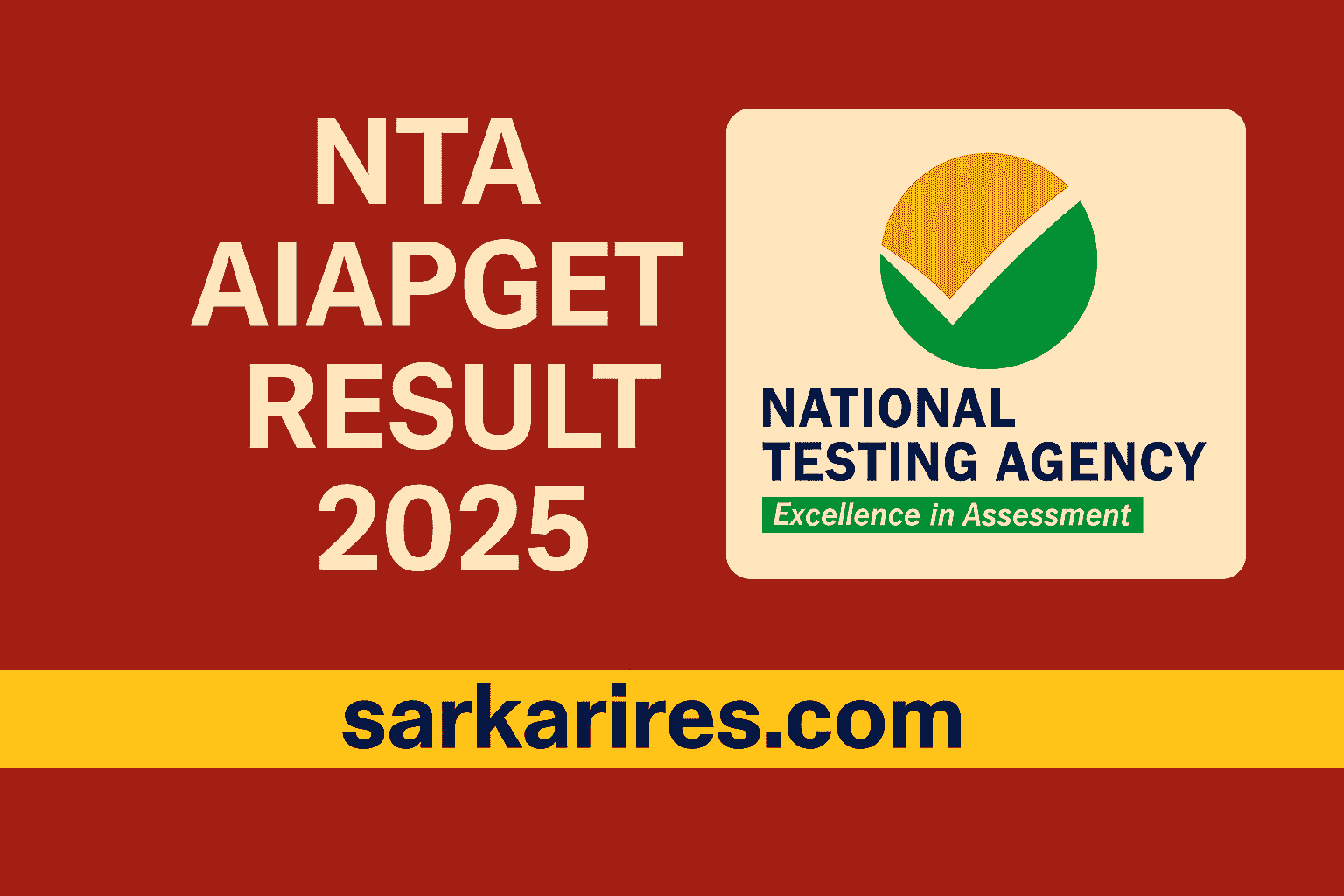 NTA AIAPGET Result 2025