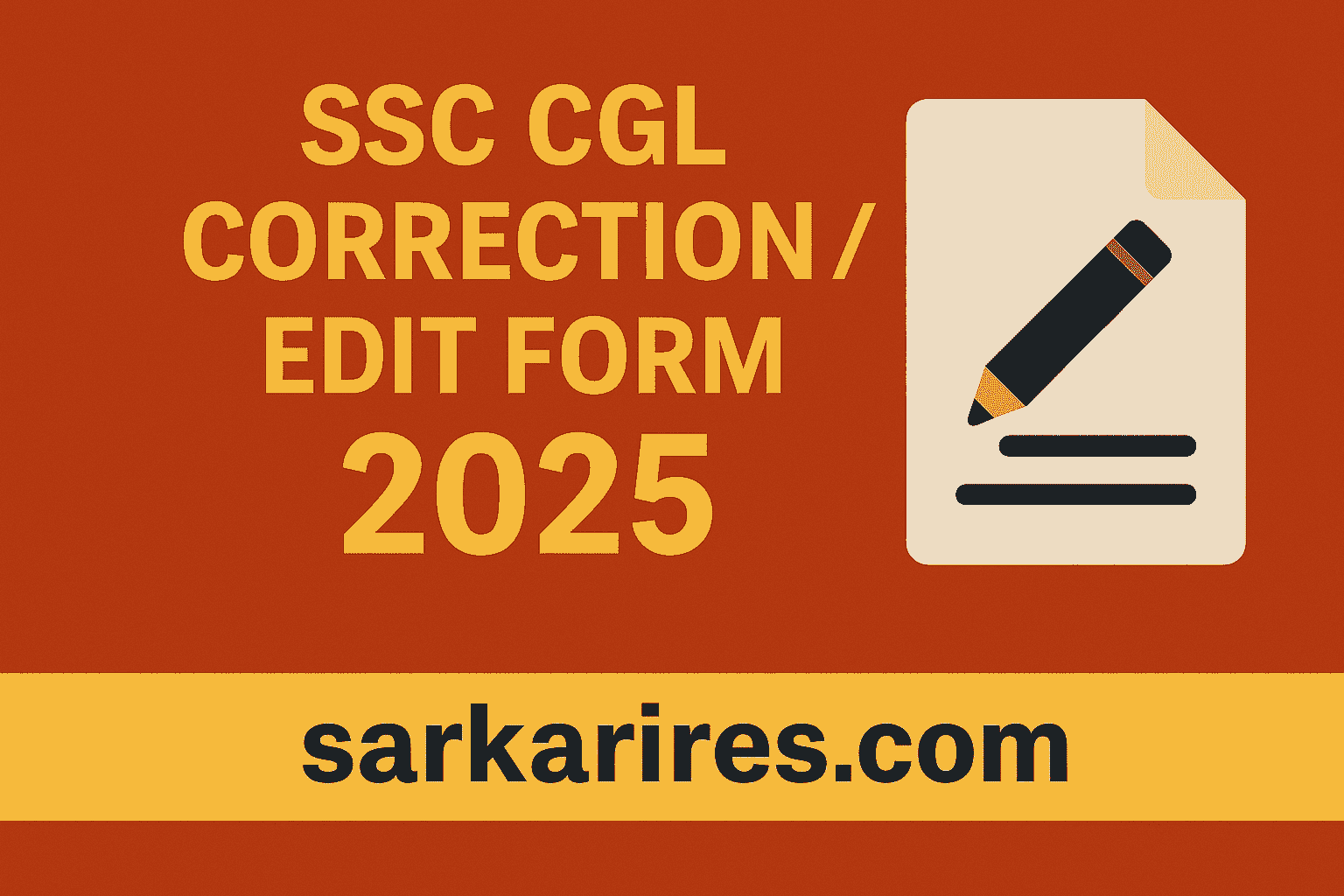 SSC CGl CORRECTION