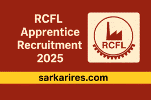 RCFL Apprentice Recruitment 2025