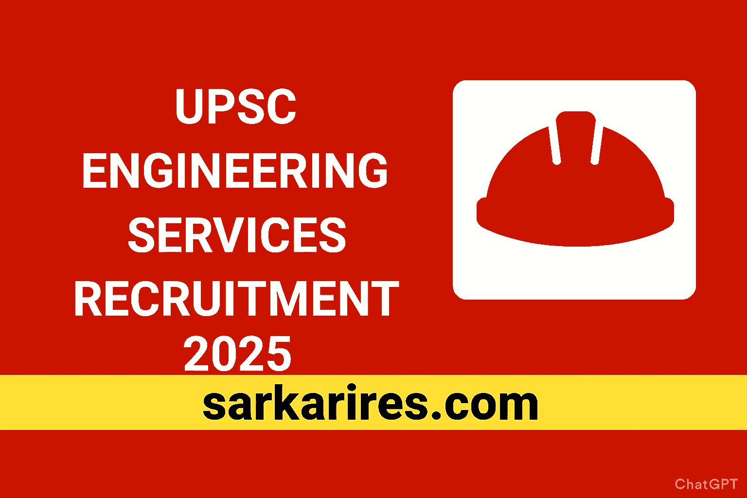 UPSC Engineering Services Recruitment 2025