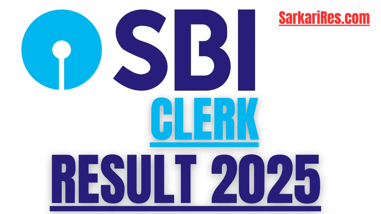 SBI Clerk Result 2025